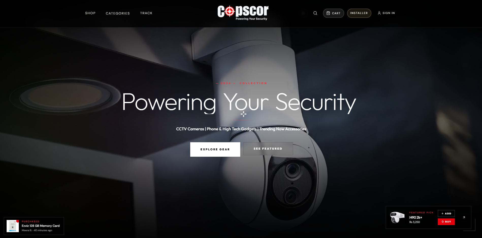 COPSCOR — Security & Tech